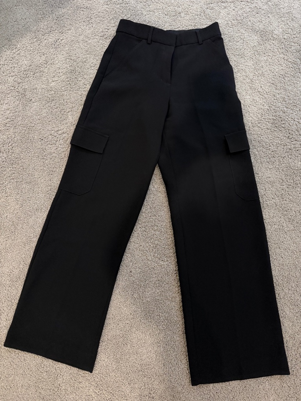 Express wide leg cargo trousers dress pants OS